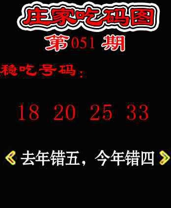 051期庄家吃码图[图]