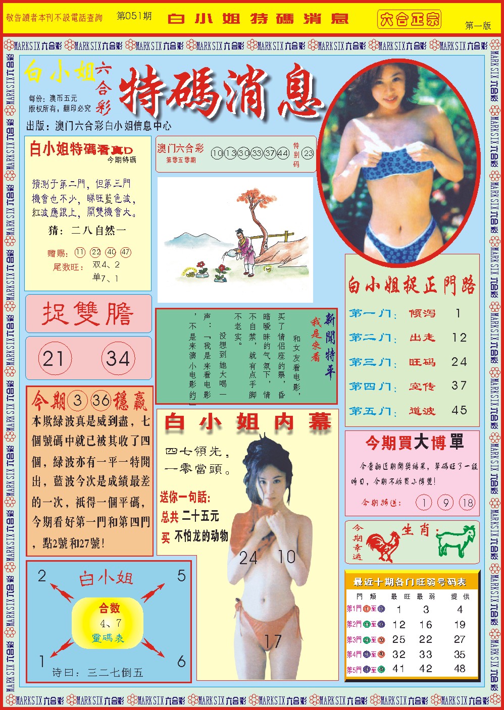 051期白小姐特码消息A[图]