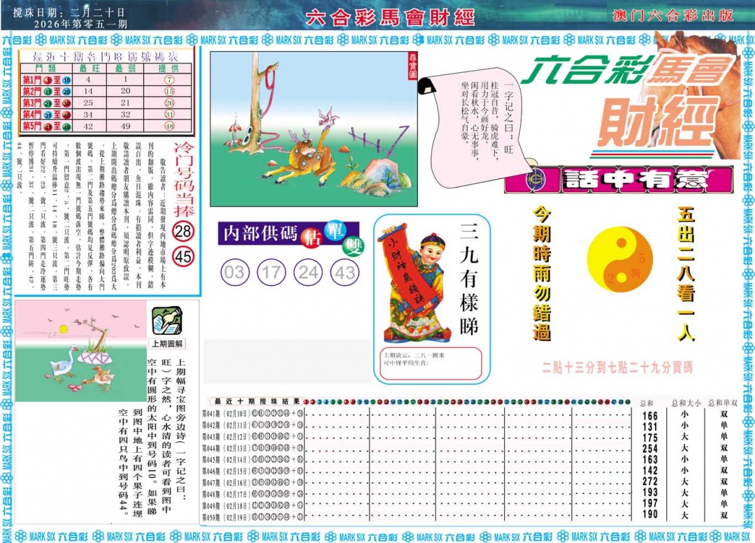 051期马会财经A[图]
