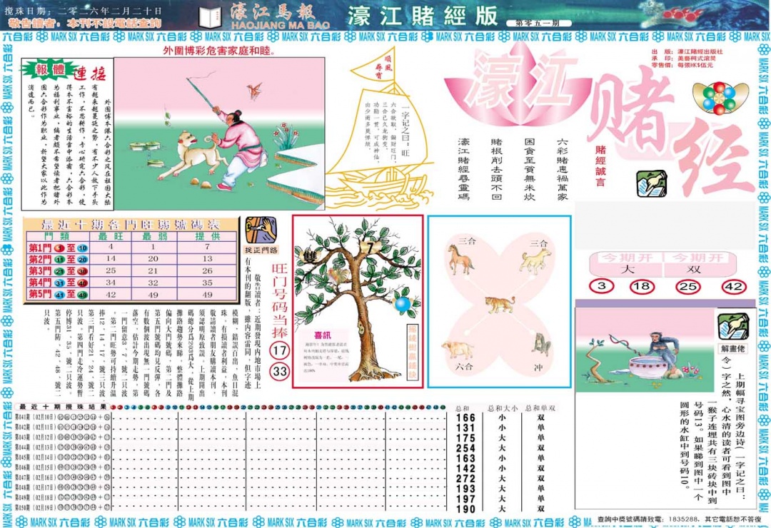 051期濠江赌经A[图]
