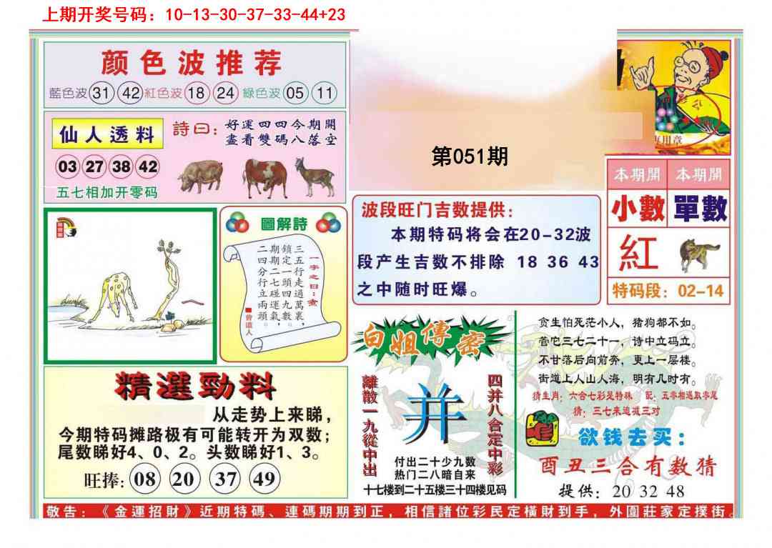 051期金运招财[图]