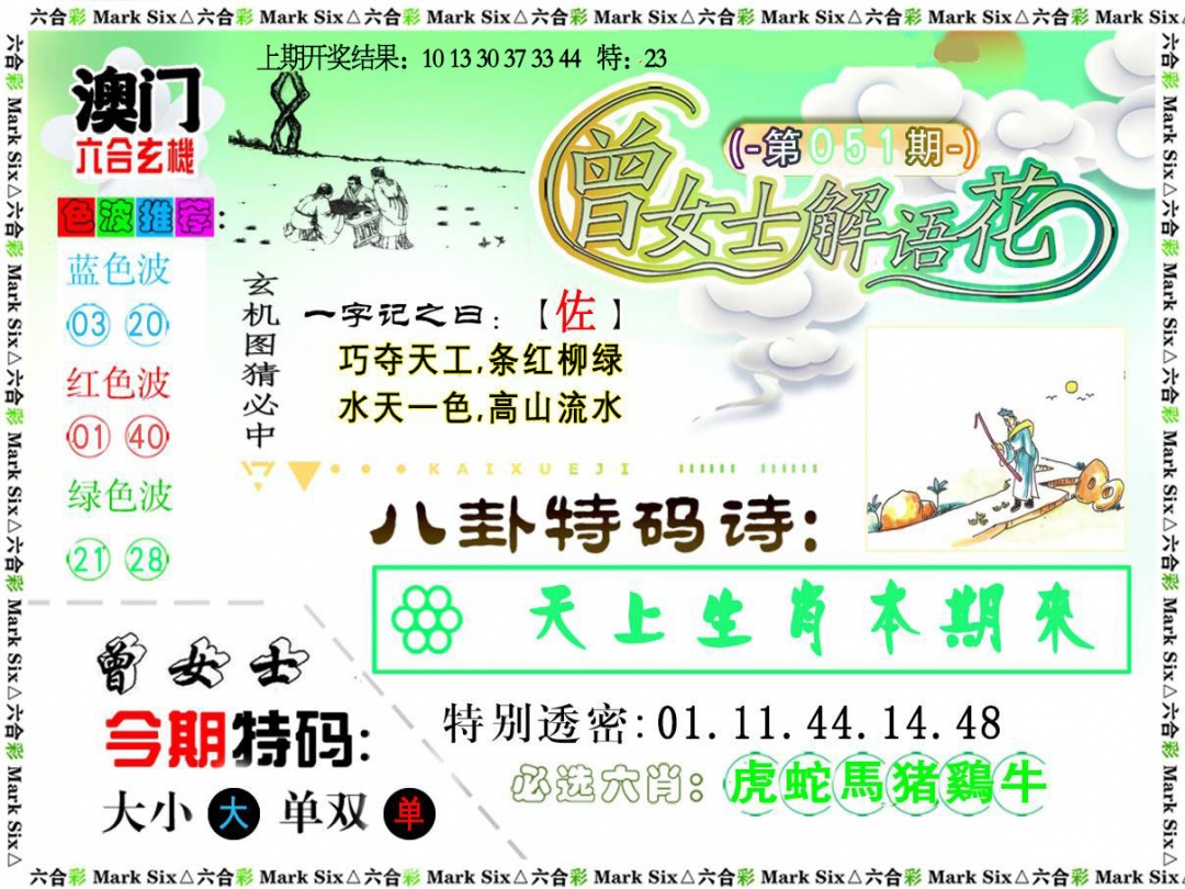 051期曾女士解语花[图]