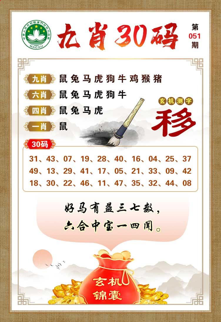 051期九肖30码[图]