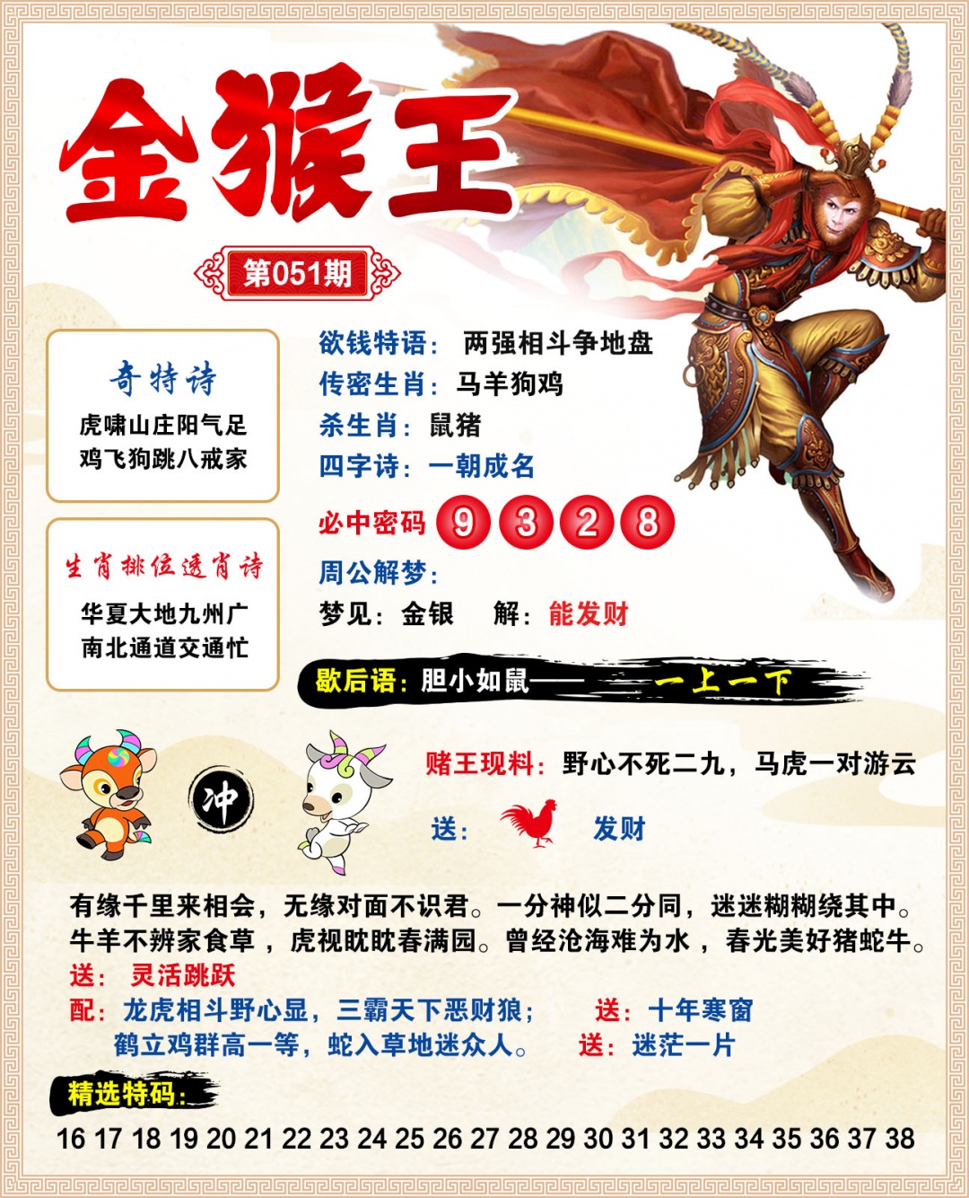 051期金猴王[图]