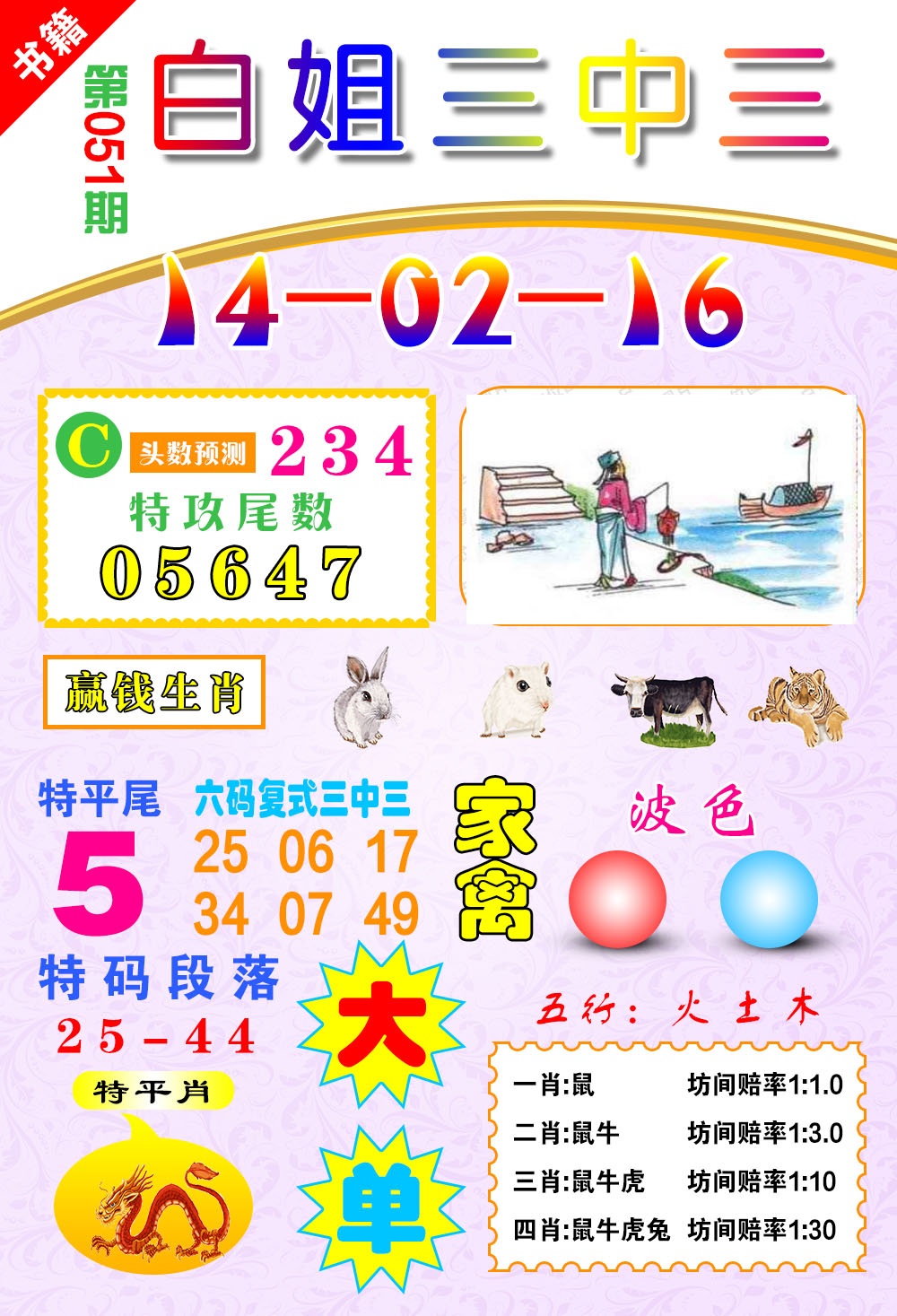 051期澳门白姐锦囊[图]