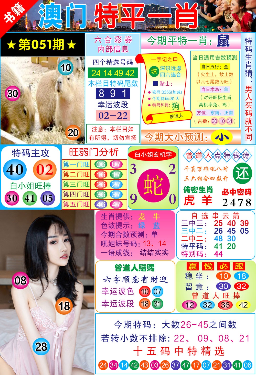 051期澳门一霸[图]