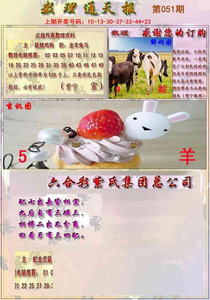 051期数通报[图]