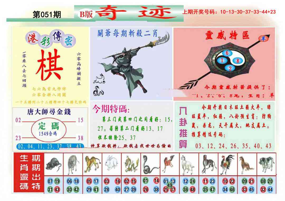 051期九龍奇迹B(推荐)[图]