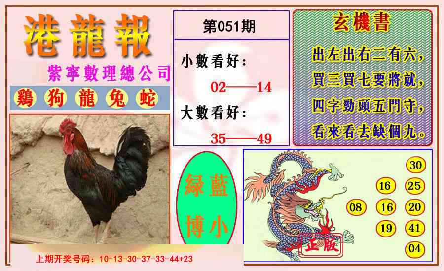 051期港龙报[图]