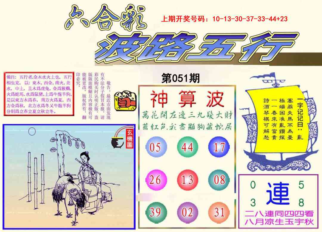 051期波路五行[图]