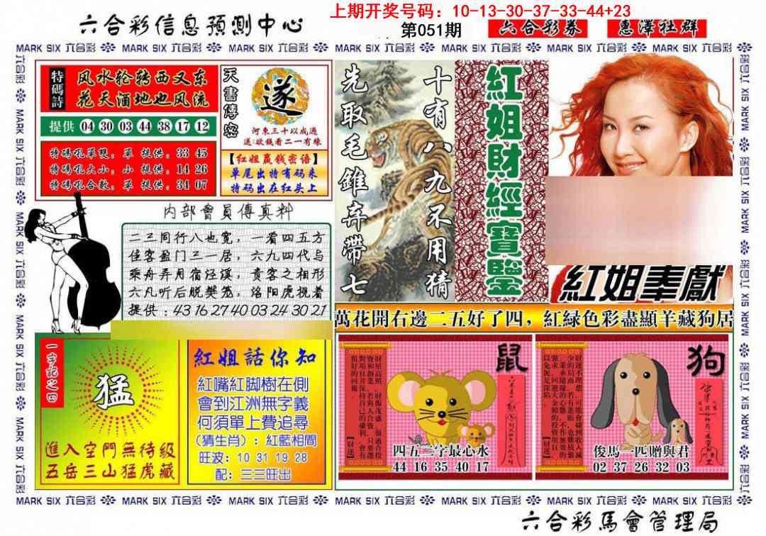 051期红姐财经宝鉴[图]