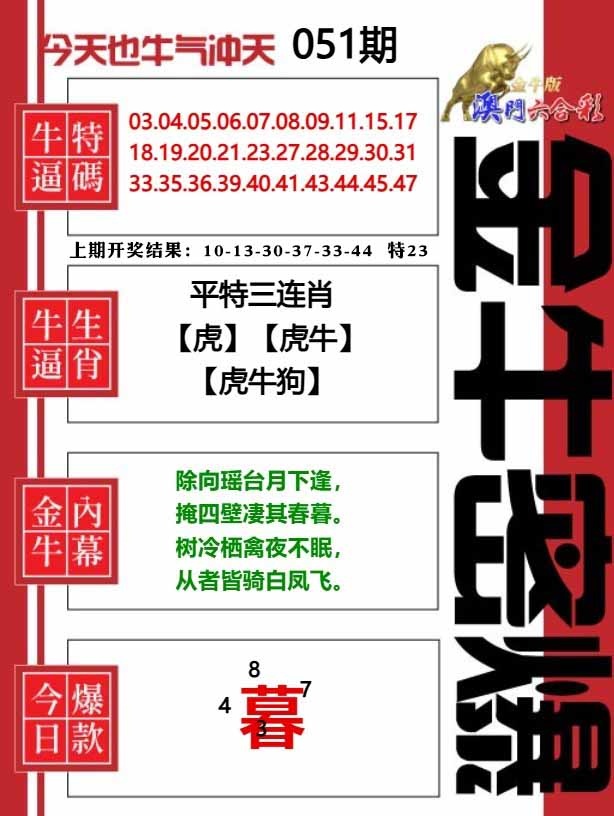 051期金牛密爆[图]